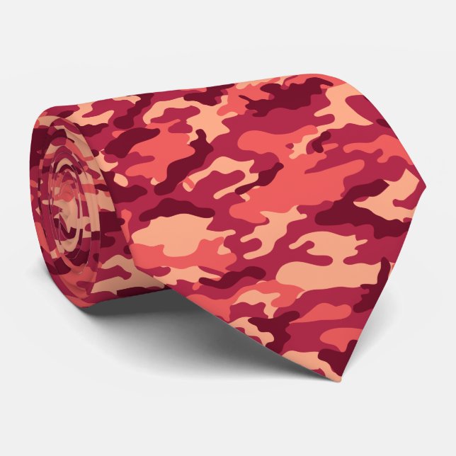 CRAVATE MARTIAN DESERT CAMO / CAMOUFLAGE DAZZLE MOTIF (Roulé)