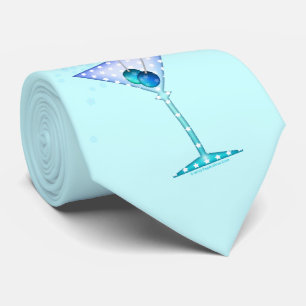 Cravate - MARTINI BLEU