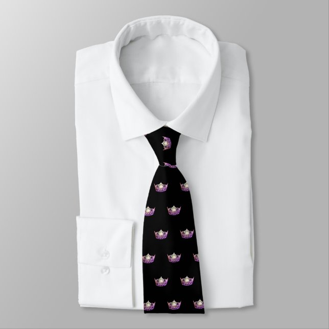 Cravate masculine Miss America Orchid Crown (Attaché)