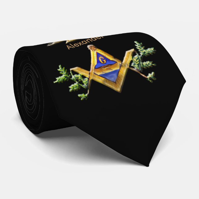 Cravate Masonic Life (Roulé)