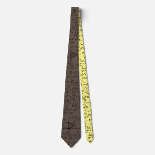 Cravate mathematics scribbles 3   neck tie