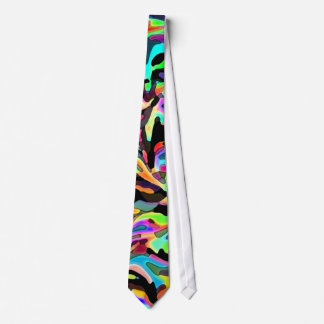 Cravate mélangée colorée personnalisable