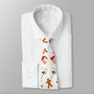 Cravate Mensweaer Noël vacances Vintage Père Noël