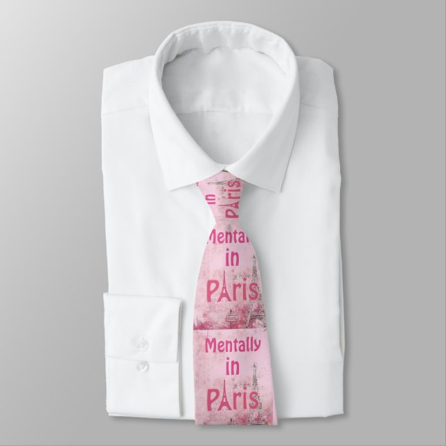 Cravate Mental In Paris Necktie (Attaché)