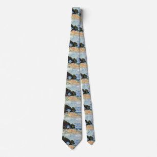 Cravate Menton vu du Casquette Martin par Claude Monet