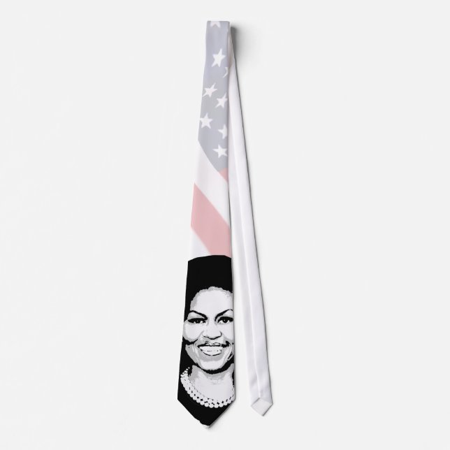 Cravate Michelle Obama 2016 (Devant)