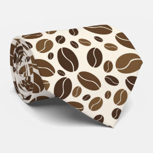 Cravate mignonne de motif d'haricot de doffee