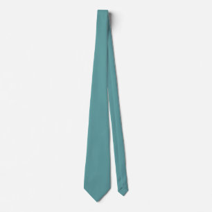 Cravate Minimaliste Professionnel Moderne Plain Cadet Bleu