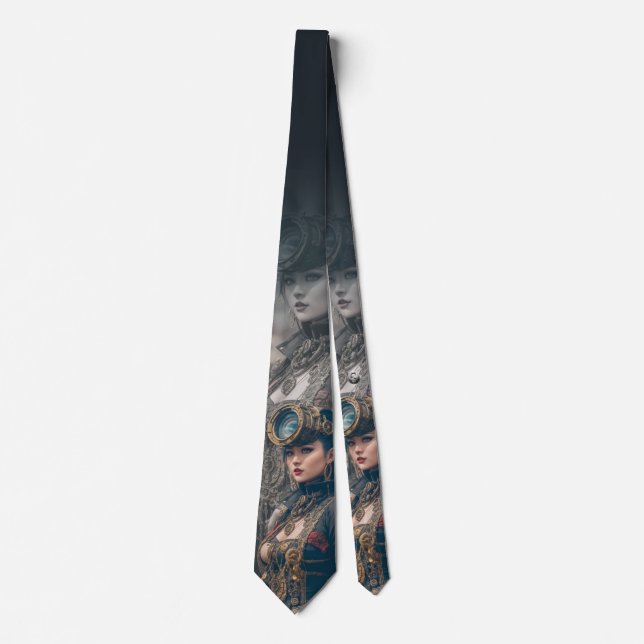 Cravate "Minion Steampunk Female:   (Devant)