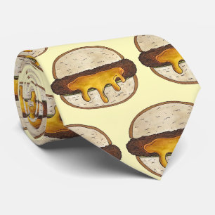 Cravate Minneapolis Minnesota Jucy Juicy Lucy Cheeseburger