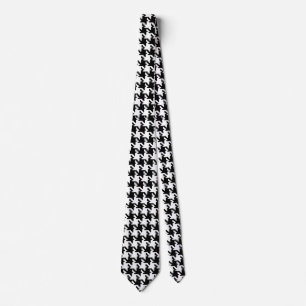 Cravate Mod de motif du pied-de-poule Pie-De-Poule