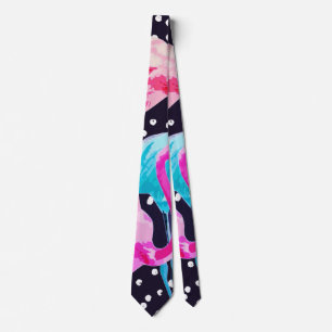 Cravate Modèle Flamingo mou