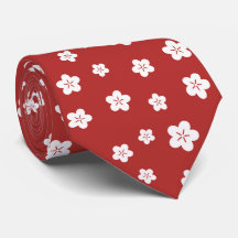 Modèle Floral rouge