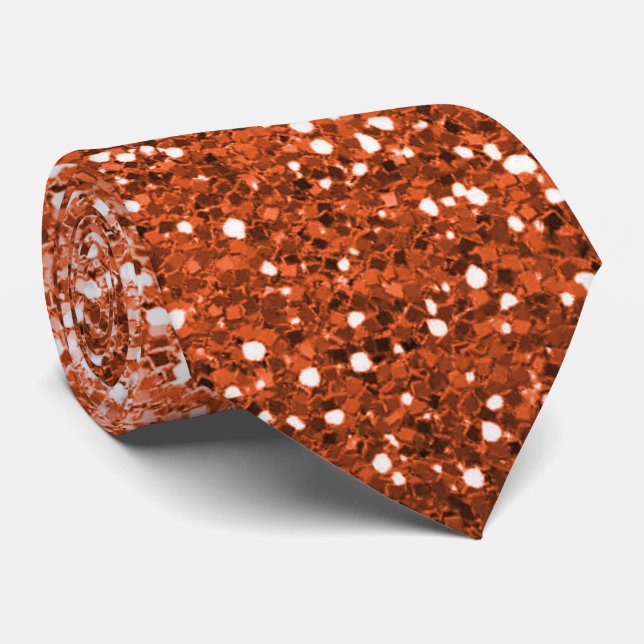 Cravate moderne brillant Ombre dégradé (Roulé)