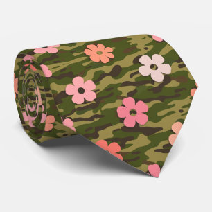 Cravate Moderne Floral