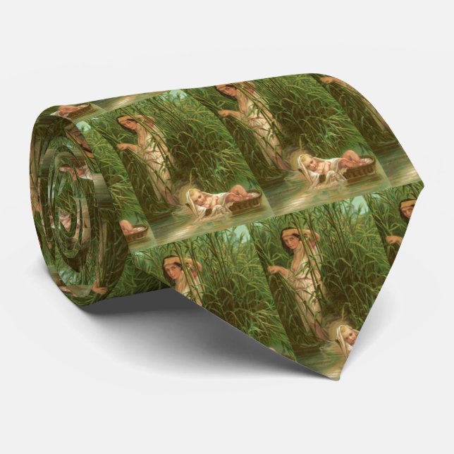 Cravate Moïse Bébé Et Le Nil (Roulé)