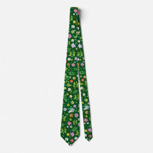 Cravate Mon modèle de fleurs 4