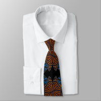 Monarch Butterfly Wing Orange Et Motif Bleu