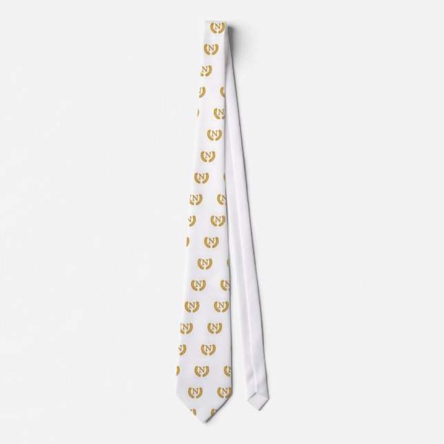 Cravate Monogramme (Devant)