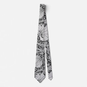 Cravate Monotone gris Pimpernel, William Morris