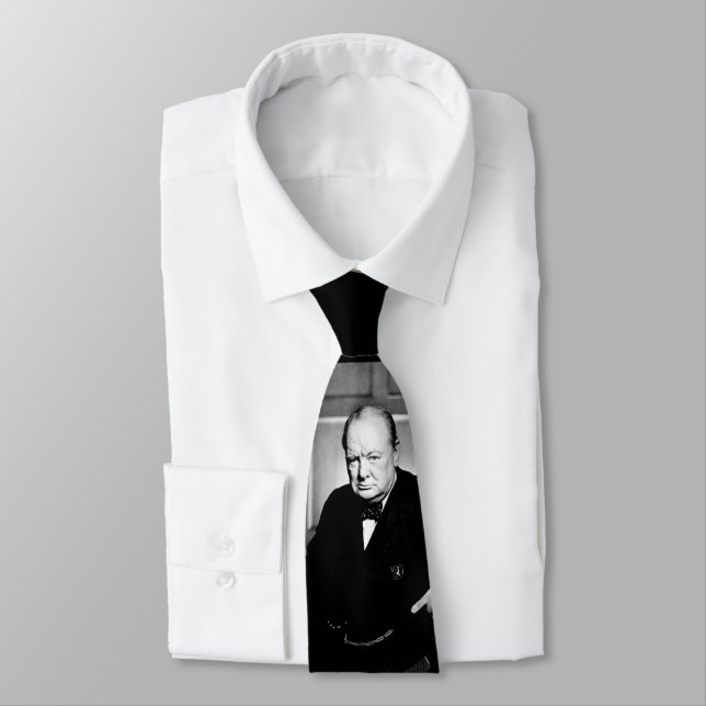 Cravate Monsieur Winston Churchill (Attaché)