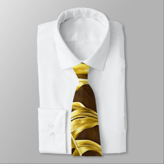 Cravate monstère d'or