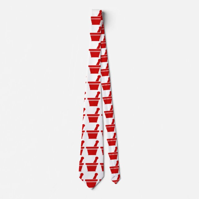 Cravate Mortier et pilon (Devant)