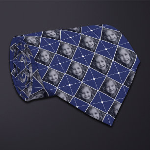 Cravate Motif 1 photo Blue Diamond