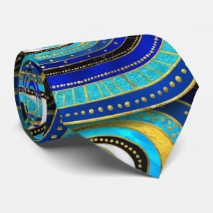 Cravate Motif Amulet Evil Eye