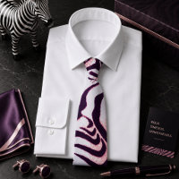 Motif animal sauvage zèbre coloré