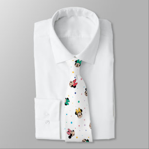 Cravate Motif Arc-en-Ciel de Ruban de Minnie Mouse
