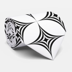 Cravate motif arrière - plan géométrique étoile