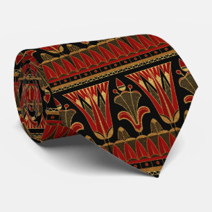 cravate motif art déco