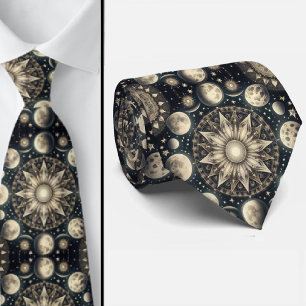 Cravate Motif céleste 