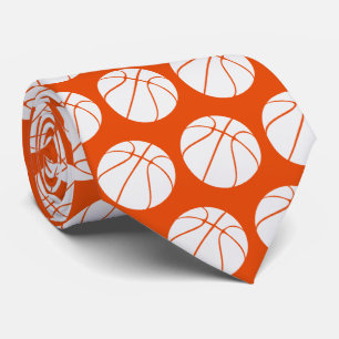 Cravate Motif de basket-ball