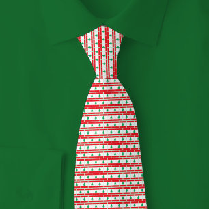 Cravate Motif de brique du drapeau du Liban
