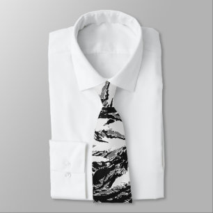 Cravate Motif de Camouflage urbain Tigerstripe