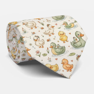 Cravate Motif de canard