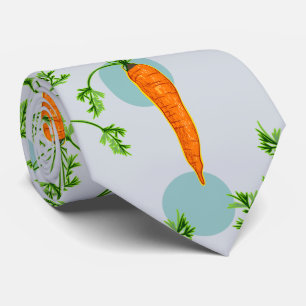 Cravate Motif de carottes