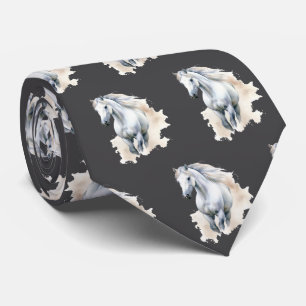 Cravate Motif de cheval en carrelage cool