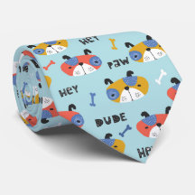 Motif de chien mignon et amusant