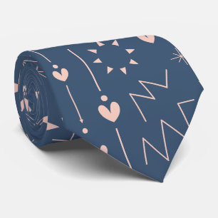 Cravate Motif de cœur magique