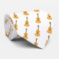 Motif de guitare acoustique marron Instrument de m