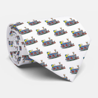 Cravate motif de locomotives génial