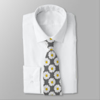 Motif de marguerite gris jaune blanc