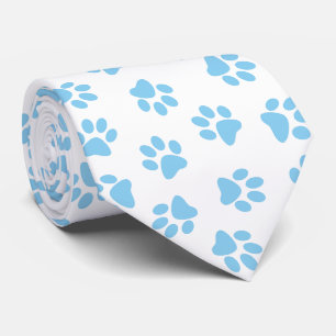 Cravate Motif De Pâtes, Poches De Chien, Bébé Pâtes Bleues