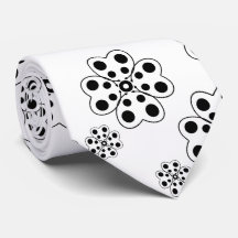 Motif de pétales à points de polka