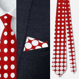 Cravate Motif de points mignons colorés