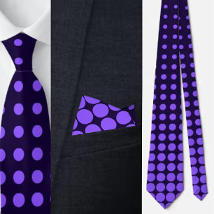 Cravate Motif de points mignons colorés