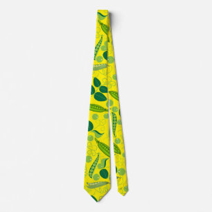 Cravate Motif de pois 01.bw. B Jaune